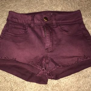 Plum Shorts